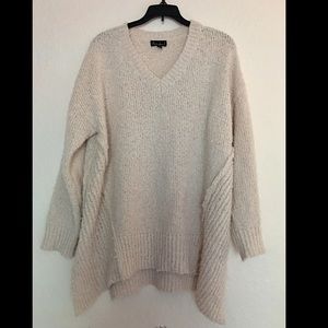 Super soft sweater in cream